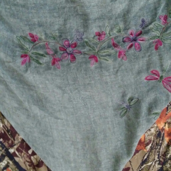 Bohemian Sheer Scarf - Picture 3 of 4